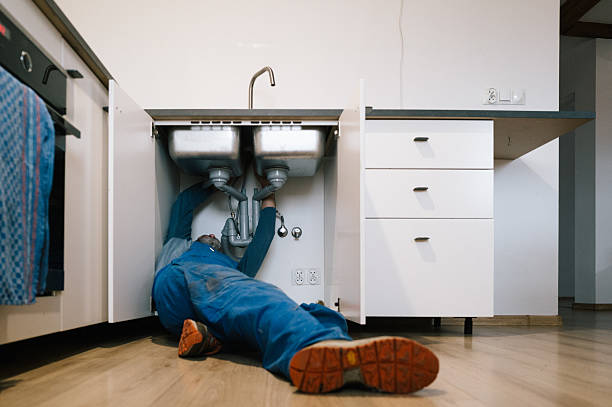 Professional Drain Cleaning technician working in Eyota, MN